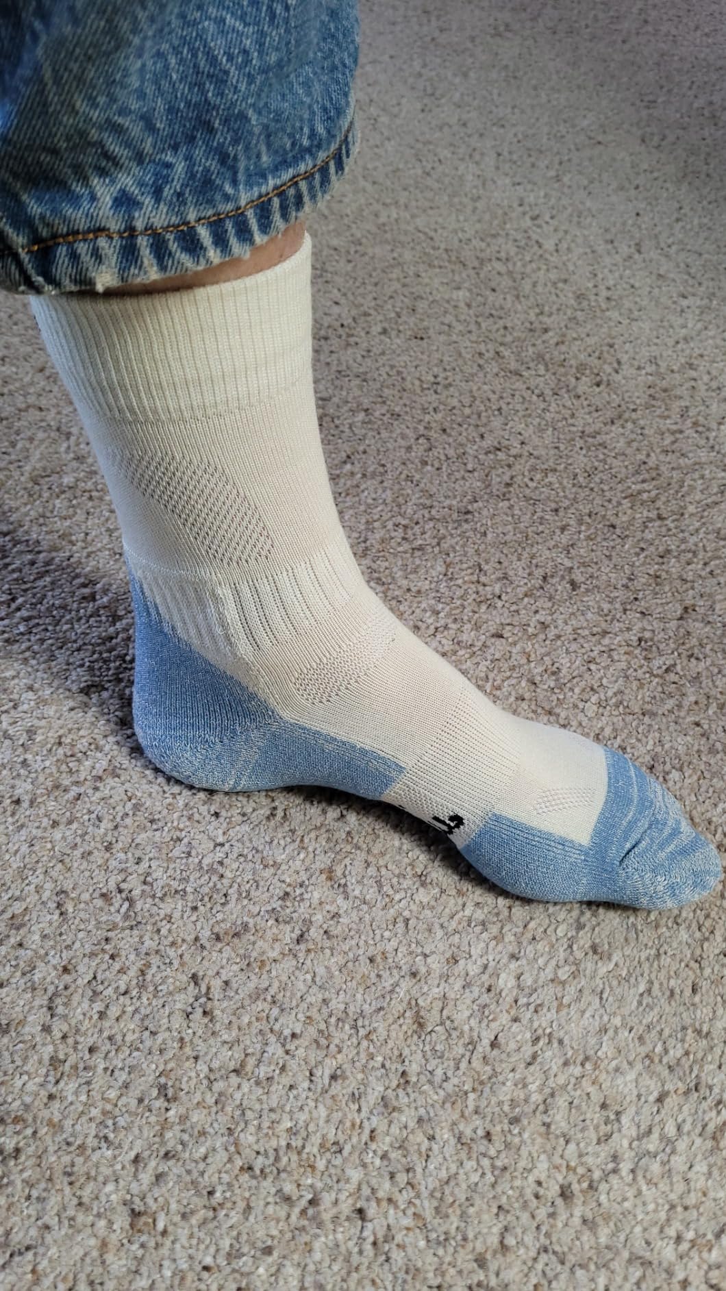 Merino.tech 100% Merino Wool Hoodie Men - Slim Fit Merino Wool Base Layer Mens Half Zip Thermal Long Sleeve Shirt - Customer Photo 3