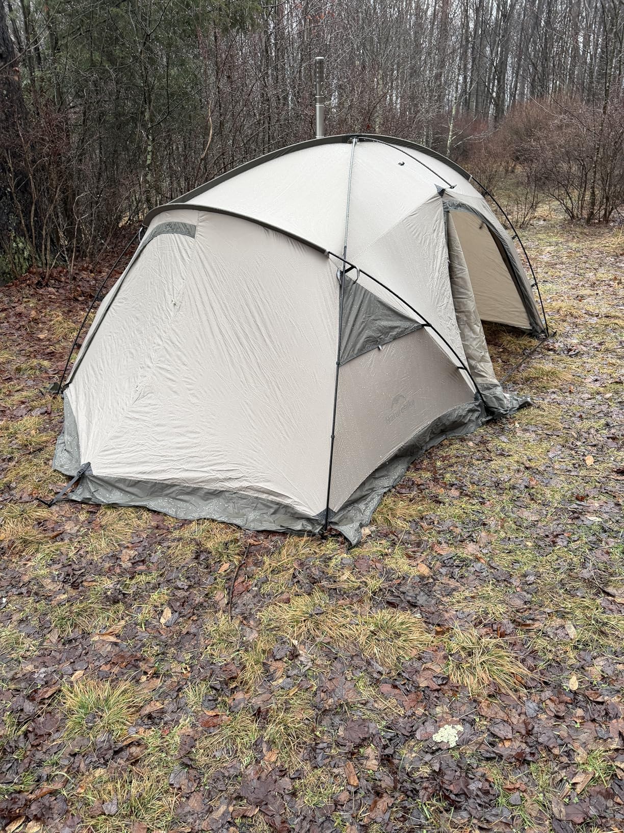 Naturehike Massif Hot Tent with Stove Jack, Waterproof Windproof 4 Season Tent, 2/4 Person Cold Weather Winter Tents for Camping - Customer Photo 1