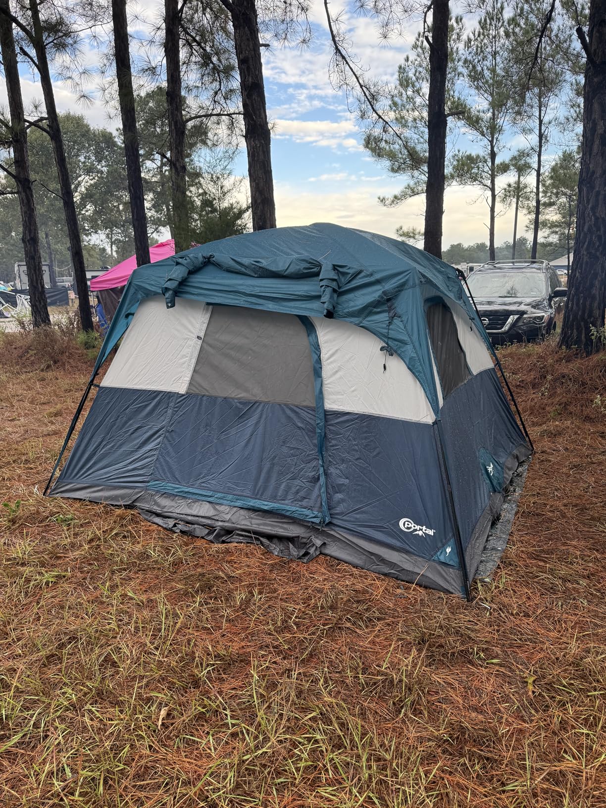 PORTAL 6 | 8 | 10 Person Family Camping Tent with Porch, Big Family Camping Tent with Tall Height, Good Ventilation, Water Resitant Large Tent for Outdoor Camping, Backyard - Customer Photo 2