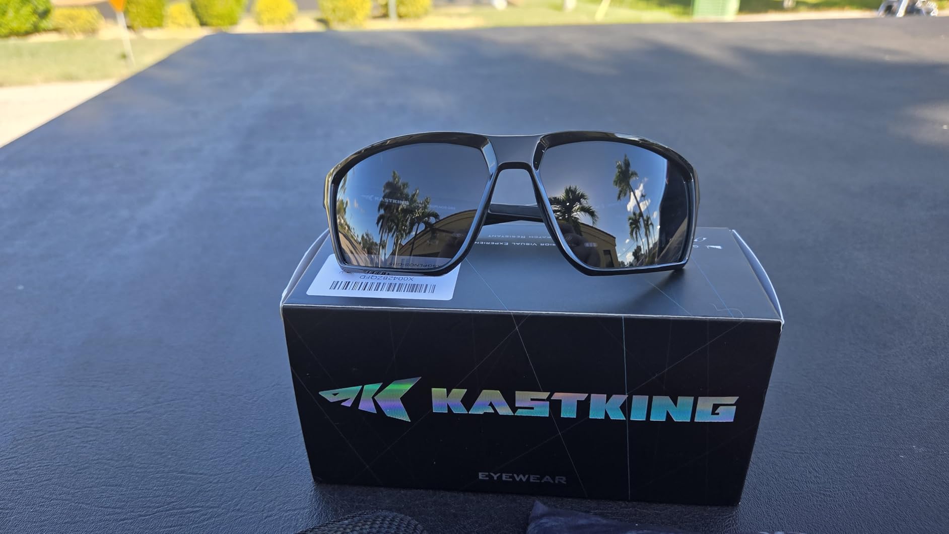 KastKing Osage Polarized Sport Sunglasses for Men and Women, Ideal for Driving Fishing Cycling Running, UV Protection - Customer Photo 1