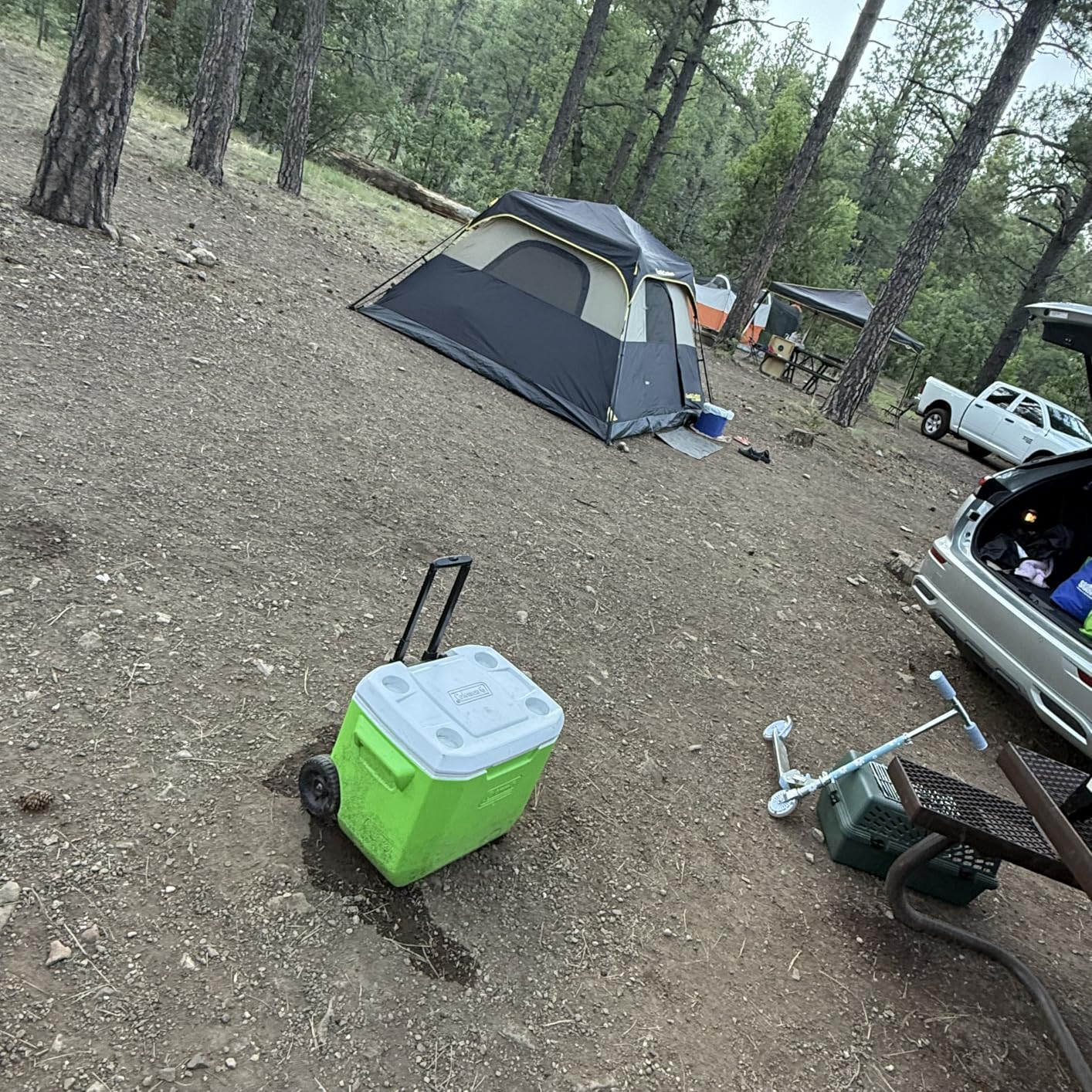 FanttikOutdoor Camping Tent 4/6/8/10 Person Instant Cabin Tent Setup in 60 Seconds with Rainfly & Windproof Portable with Carry Bag for Family Camping & Hiking - Customer Photo 1