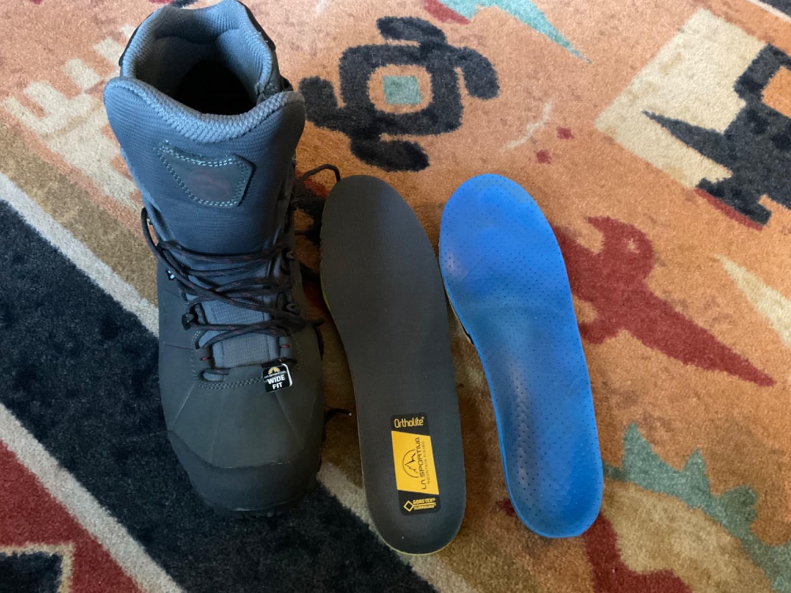 La Sportiva Mens Nucleo High II GTX Waterproof Hiking Boots - Customer Photo 2