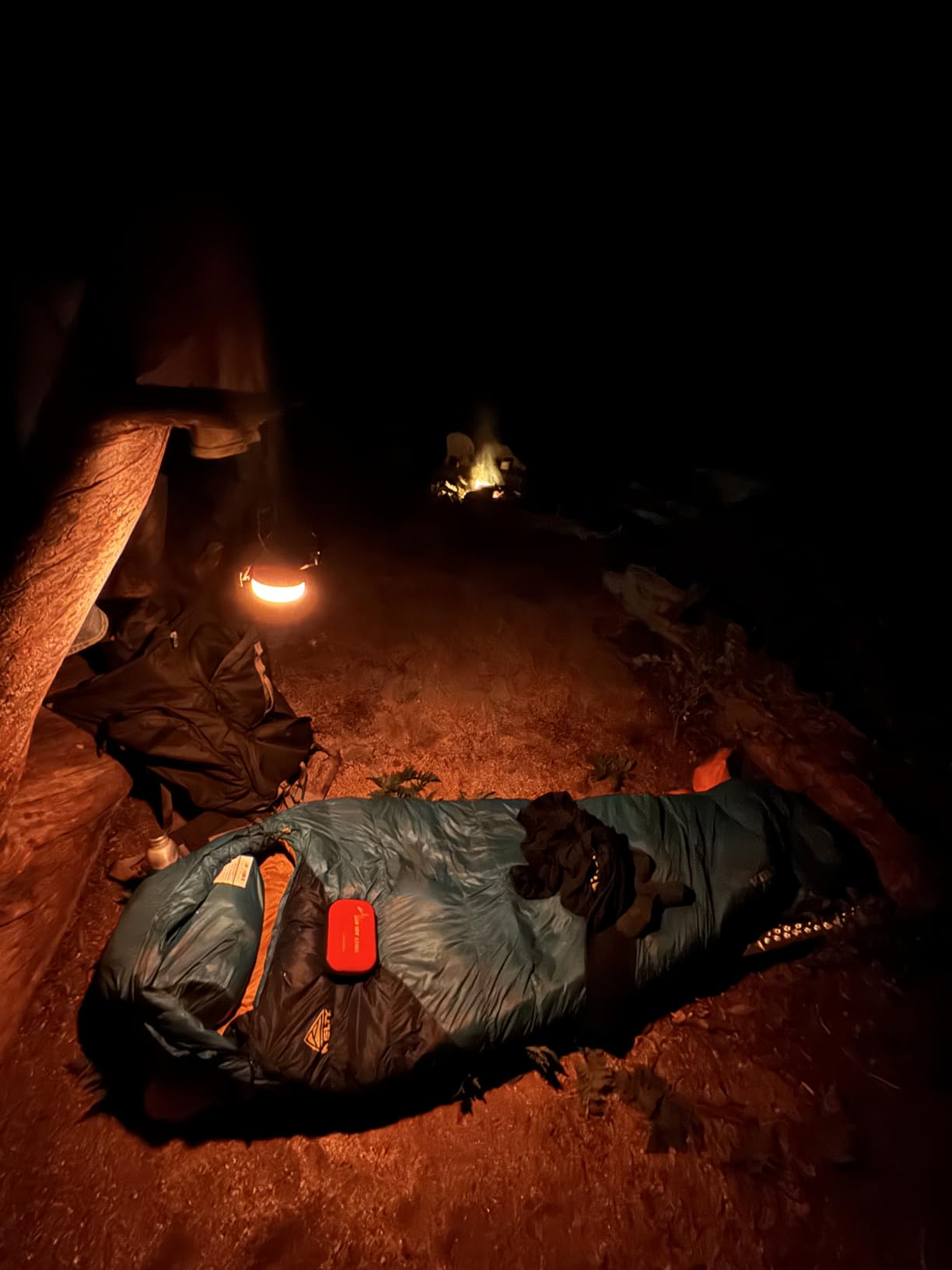 Kelty Cosmic 20 Down Mummy Sleeping Bag for Backpacking, 550 Fill Power, Recycled Fabrics with PFAS-Free DWR - Customer Photo 1