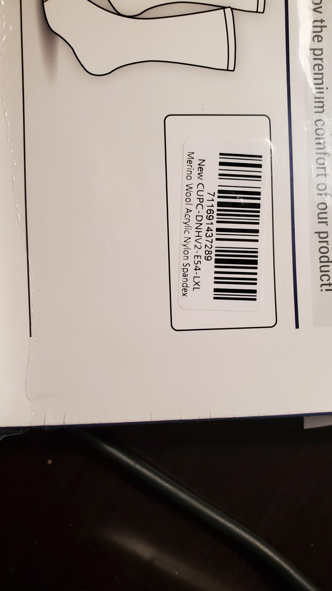 Buttons & Pleats Premium Merino Wool Hiking Socks Outdoor Trail Crew Socks - Customer Photo 4