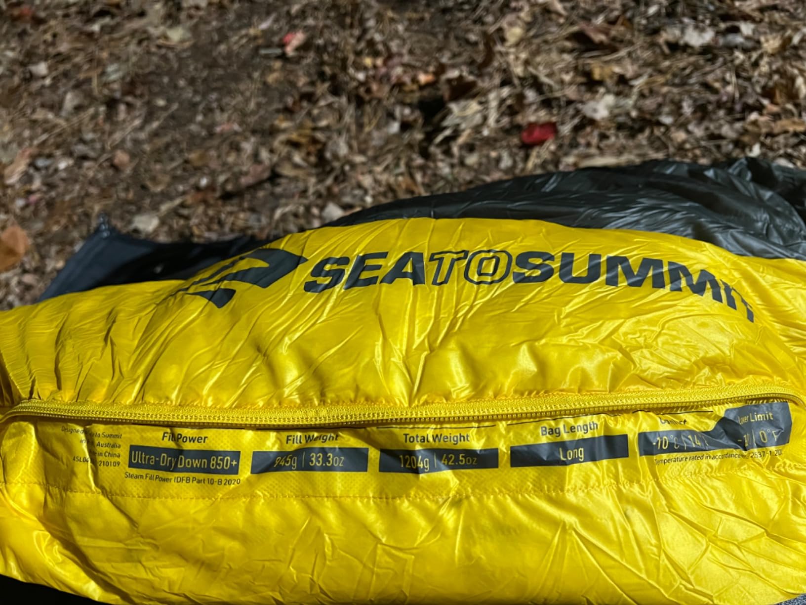 Sea to Summit Spark Ultralight Down Sleeping Bag - Customer Photo 4