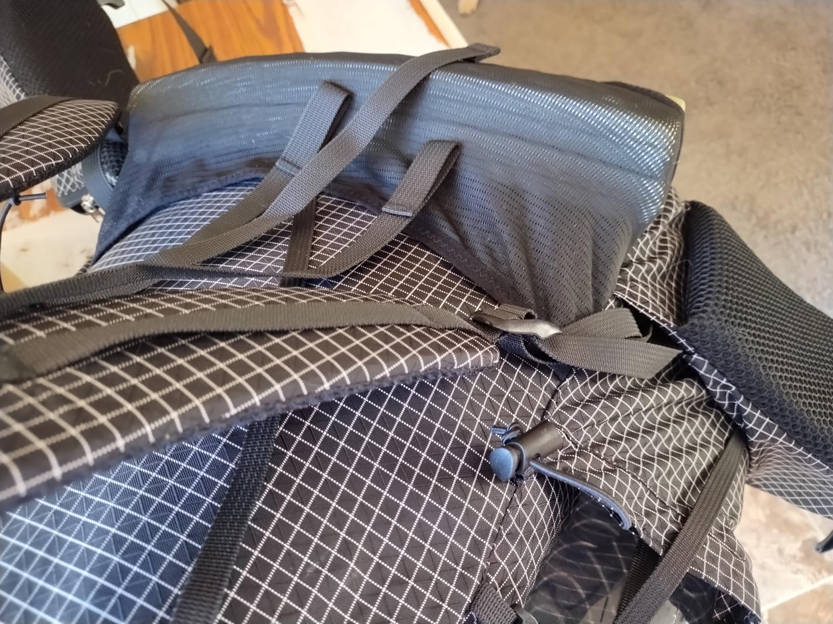 3F UL GEAR QiDian Pro UL 46+10L Backpack Outdoor Climbing Bag Camping Hiking Bags UHMWPE ultralight (Khaki) - Customer Photo 2