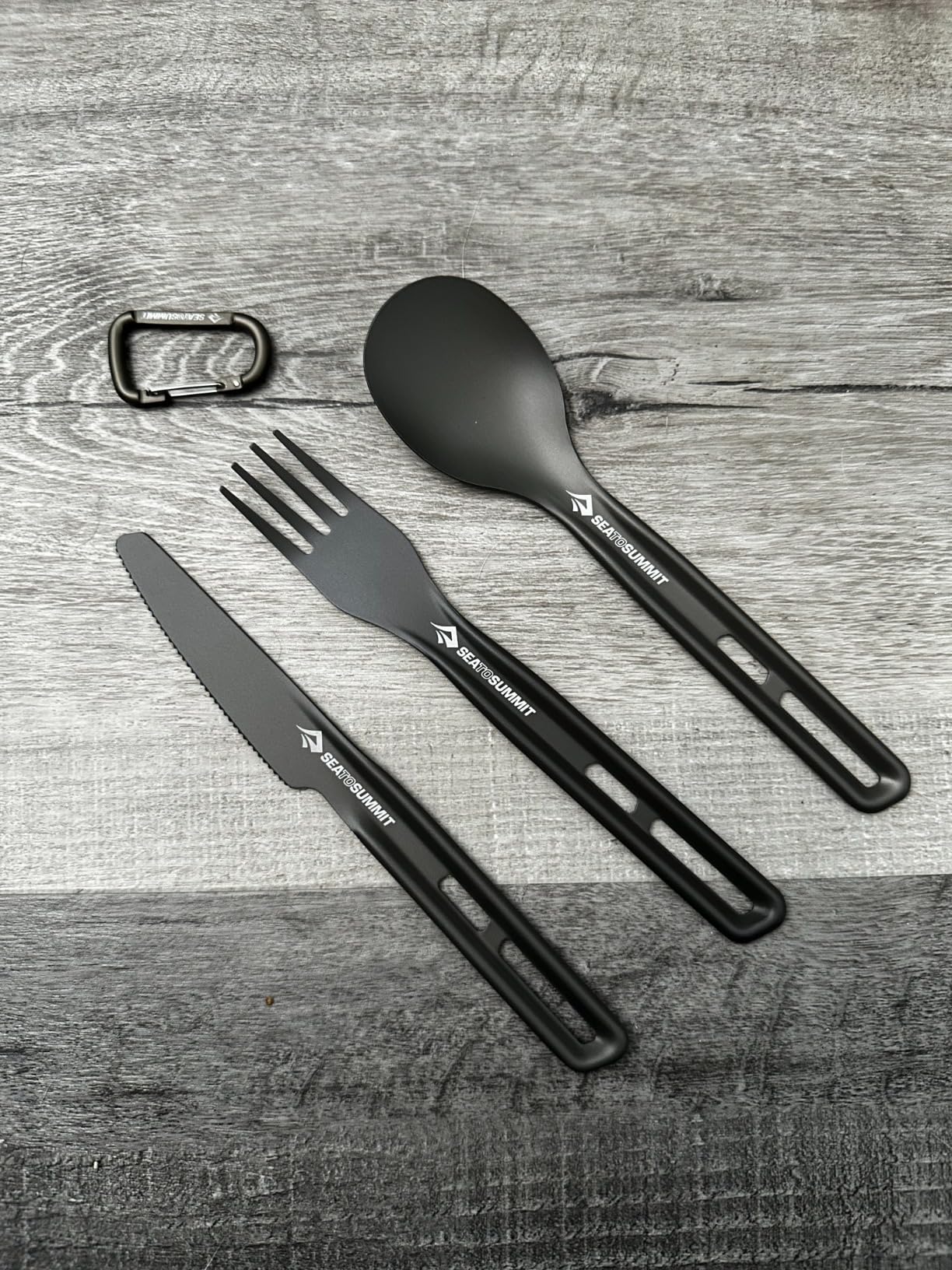 Sea to Summit Frontier Ultralight Cutlery Set, Long Handle Spoon and Spork - Customer Photo 2
