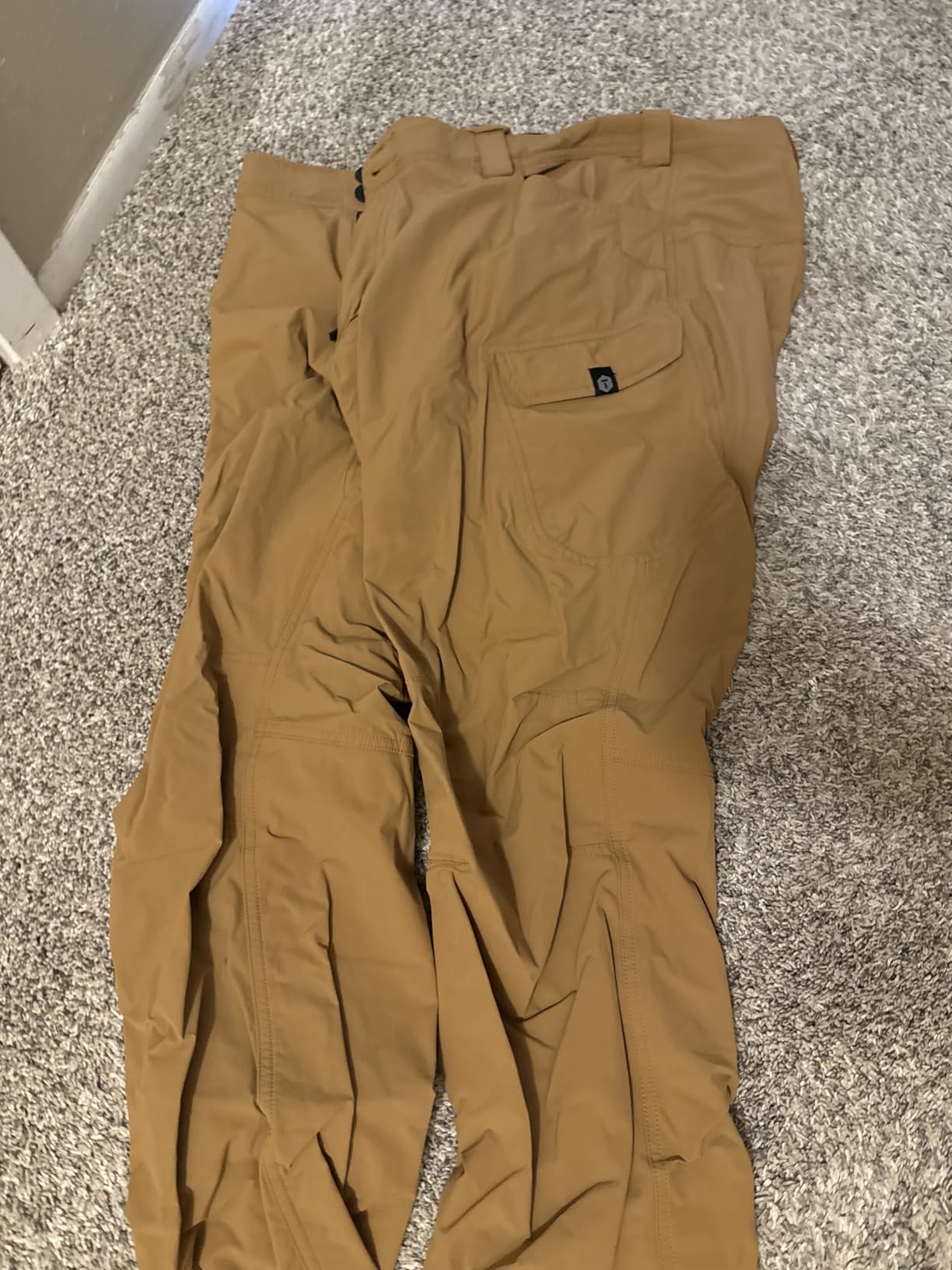 TRUEWERK Men's Work Pants - T1 WerkPants Relaxed Fit, Lightweight, Moisture Wicking, Tactical Cargo Pants with 4-Way Stretch - Customer Photo 2