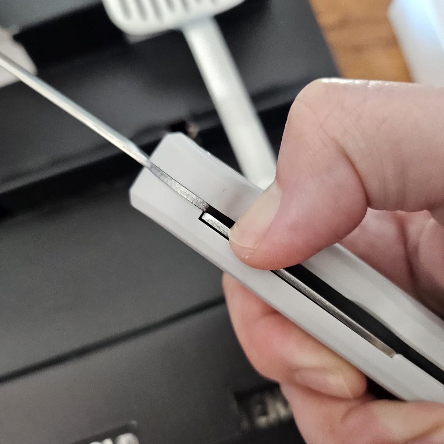 Stanley Wildfare Pro Stainless Steel Fold & Go Utensil Set | Folding Spatula and Spoon | Packable Outdoor Cookware | Camping Essentials for Your Camp Kitchen | BPA-Free | Pale Pebble & Stone - Customer Photo 3