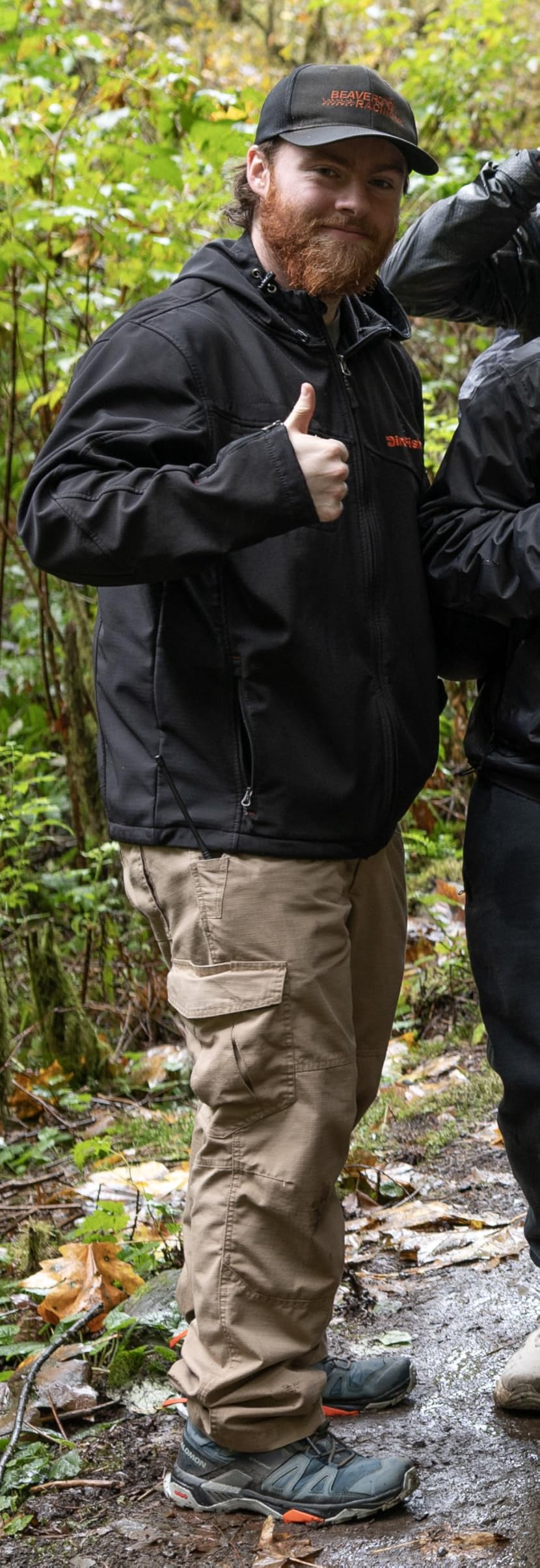 SPOSULEI Mens Tactical Pants Ripstop Cargo Work Pants with 9 Pockets Water Resistant Breathable Hiking Construction Pants - Customer Photo 2