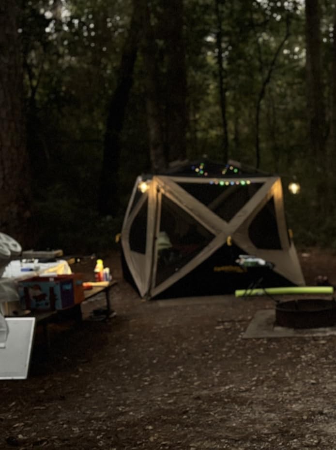 FanttikOutdoor Alpha C4 Ultra Camping Tent 4 Person Pop Up Instant Cabin Setup in 60 Seconds Portable Hub Tent with Rainfly & Windproof for Outdoor Camping & Overlanding - Customer Photo 2