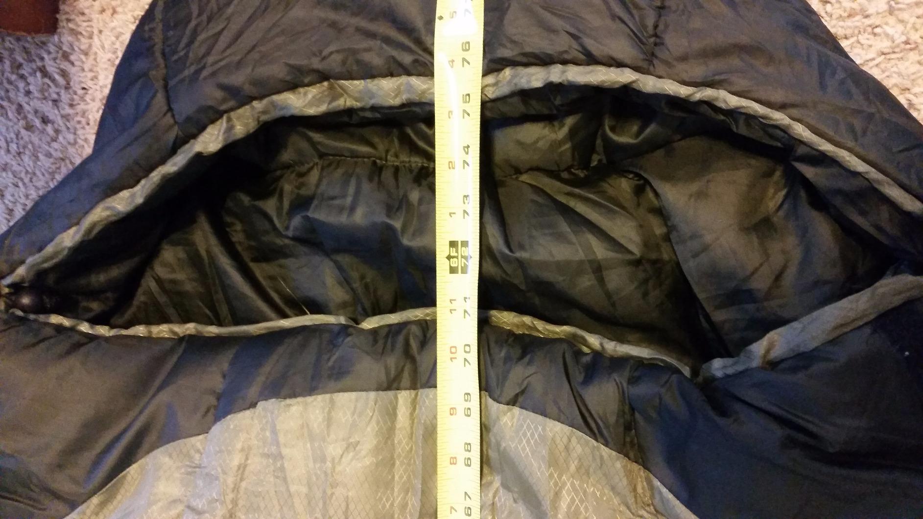 Coleman North Rim 0°F Big & Tall Sleeping Bag, Cold-Weather Mummy Sleep Sack with No-Snag Zipper & Adjustable Hood for Warmth & Ventilation, Large Camping Sleeping Bag - Customer Photo 1