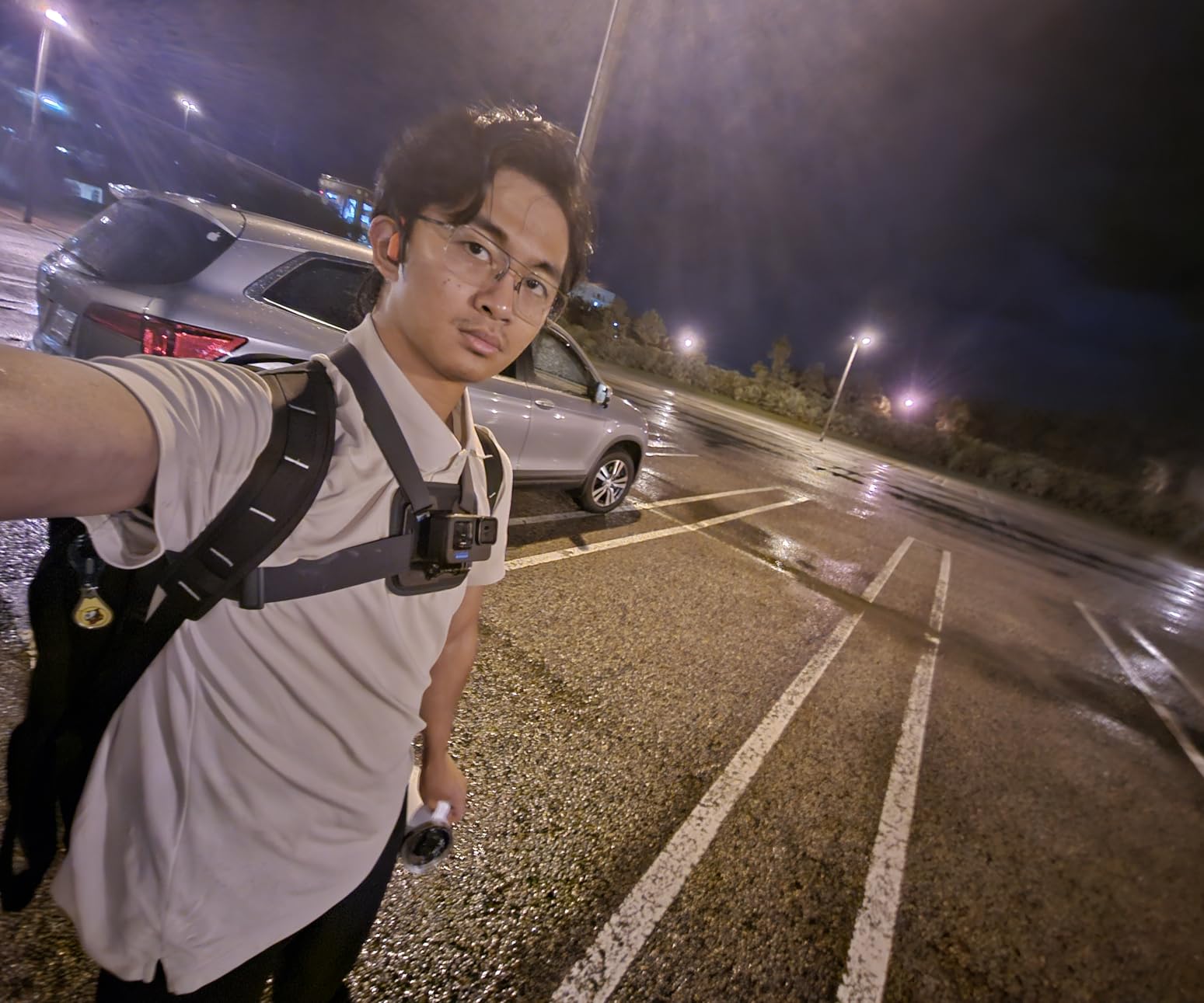 THE NORTH FACE Base Camp Voyager Duffel—42L - PFAS Free, TNF Black/TNF White-NPF, One Size - Customer Photo 2