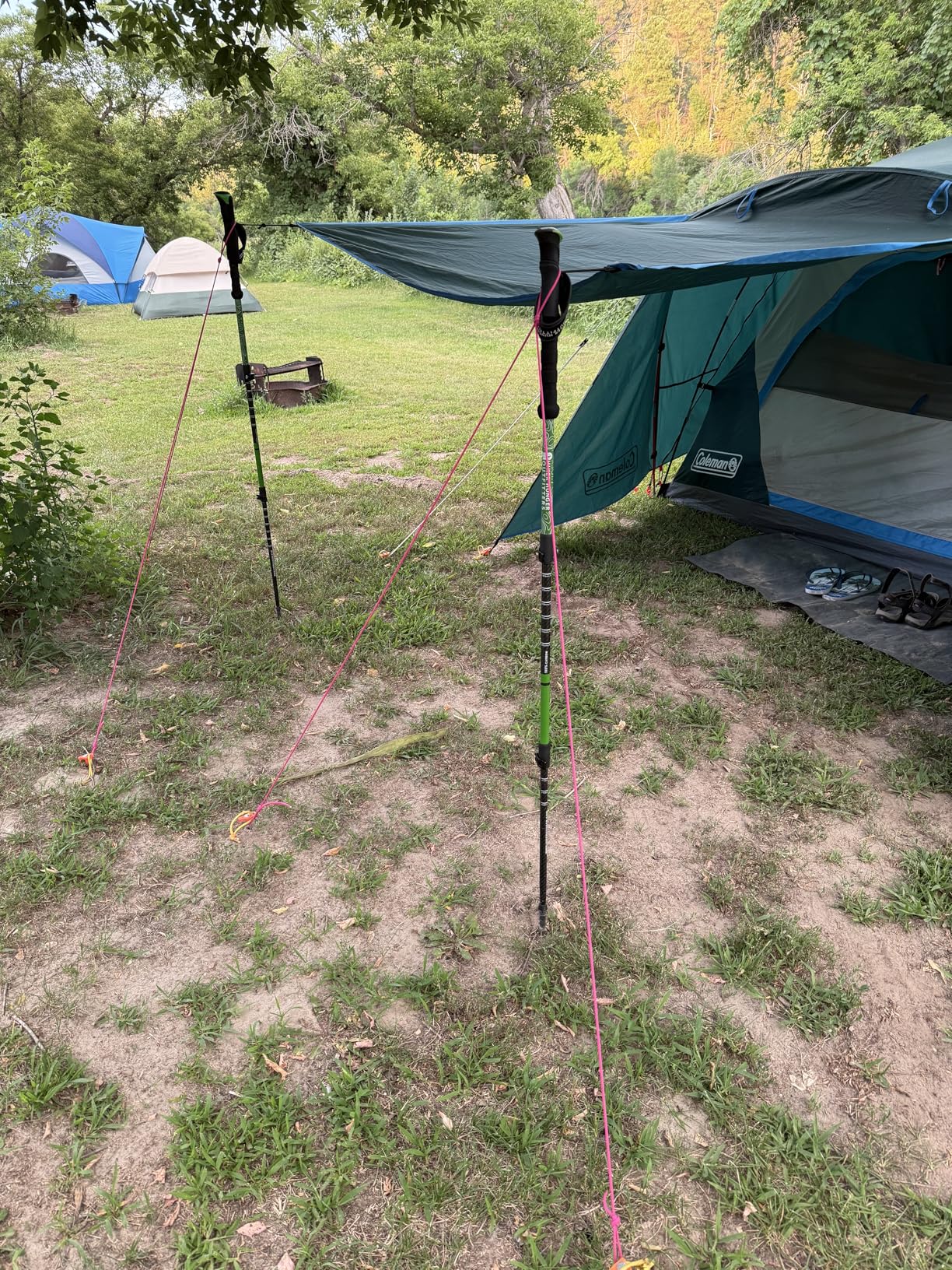 Coleman Skydome Tent with Full-Fly Weather Vestibule, Weatherproof 4/6 Person Tent Sets Up in 5 Minutes & Protects from Water, 20% More Headroom Than Traditional Shelters - Customer Photo 2