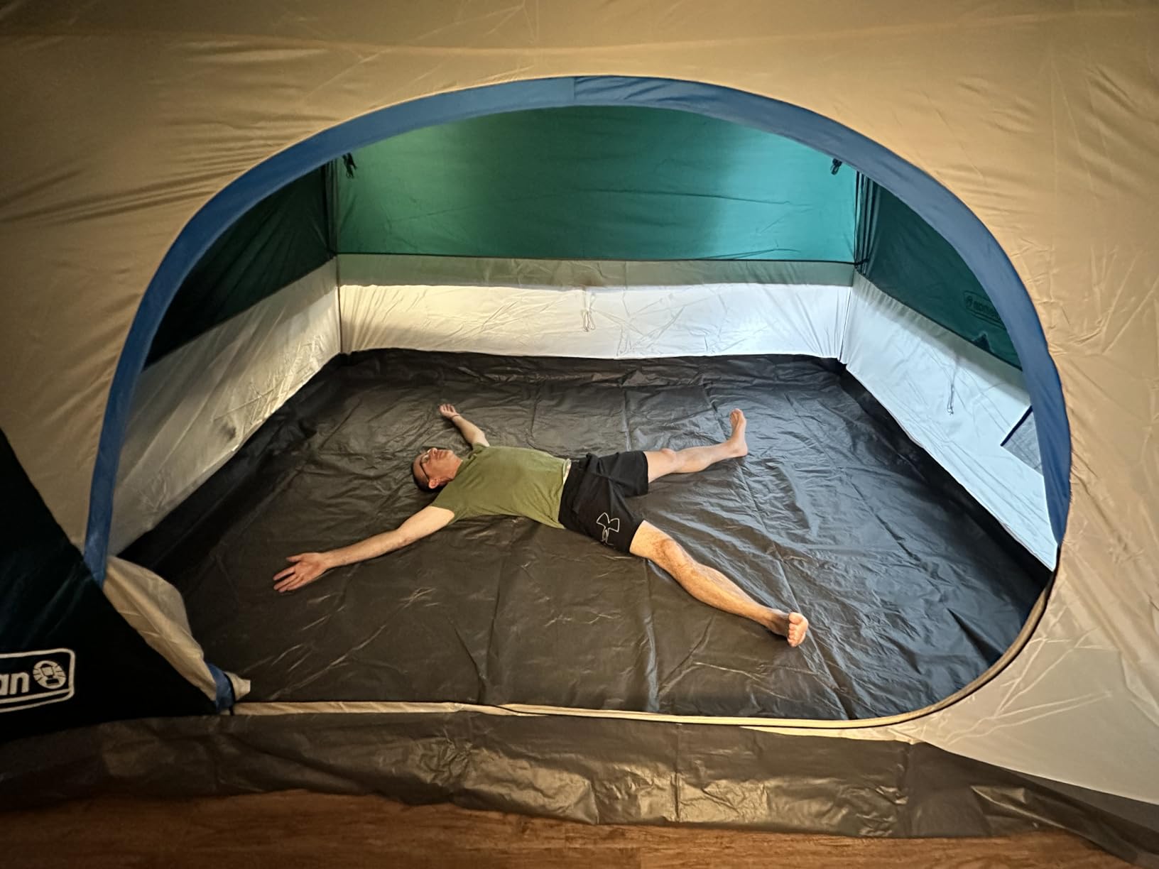 Coleman Skydome Tent with 5 Minute Setup, Weatherproof Tent with Rainfly & Carry Bag, 20% More Headroom - Customer Photo 2