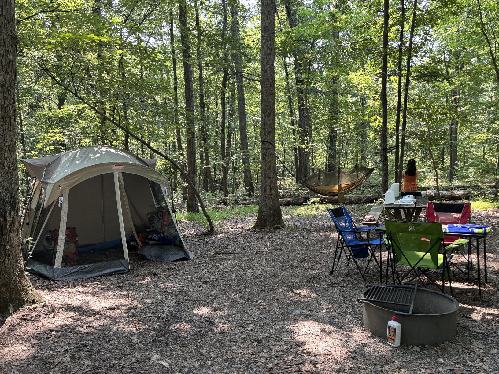 Coleman 6-Person WeatherMaster Camping Tent with Screened Porch, Weatherproof Tent with Screen Room, Rainfly & Carry Bag Included, Made Without PFAS Chemicals - Customer Photo 2