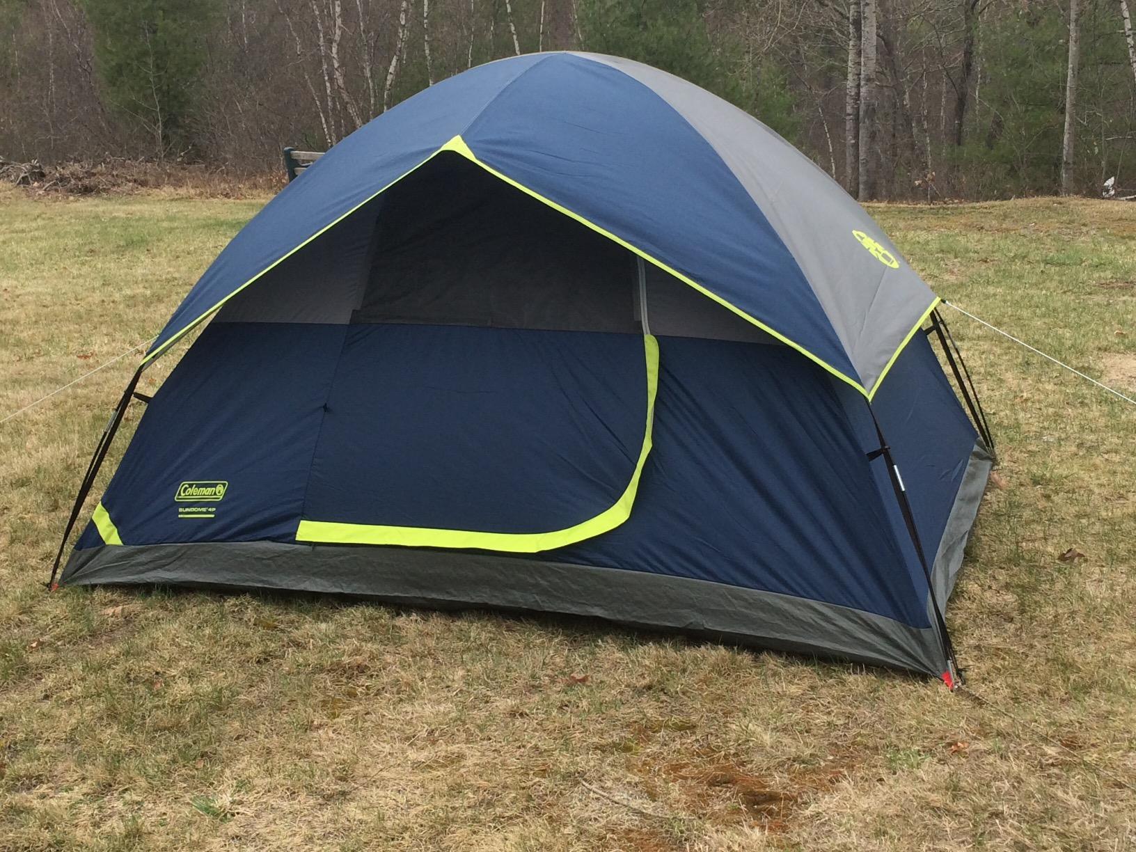 Coleman Sundome Camping Tent with Rainfly, 2/3/4/6 Person Tent Sets Up in 10 Mins, Weatherproof Shelter for Camping - Customer Photo 1