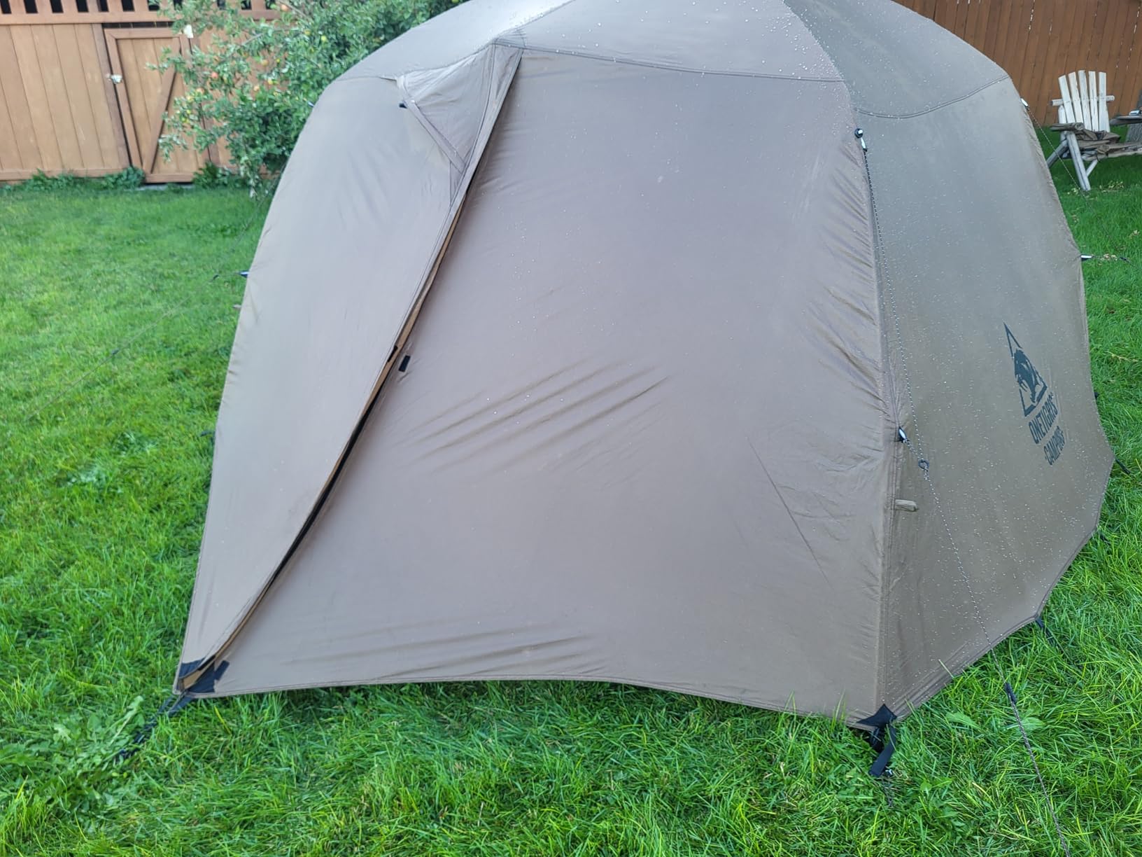 OneTigris JOVIAN 4 Person Camping Tent 3 Season Family Shelter Easy Setup Outdoor Backpacking with 2000mm Outer Rainfly, 5000mm Bottom & Waterproof Floor Mat Customer Review OneTigris JOVIAN 4 Person Camping Tent 3 Season Family Shelter Easy Setup Outdoor Backpacking with 2000mm Outer Rainfly, 5000mm Bottom & Waterproof Floor Mat - Customer Photo 3