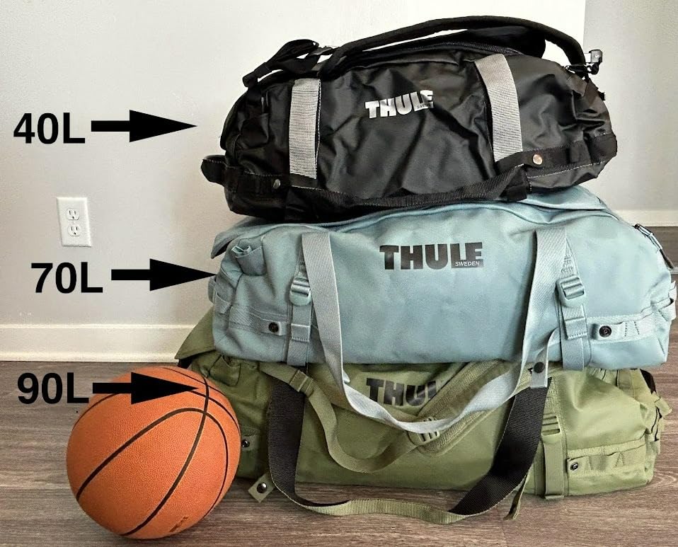 Thule Chasm Duffel bag, Weather-resistant materials, Easy packing, Converts to backpack, Internal pockets, Travel-ready - Customer Photo 2
