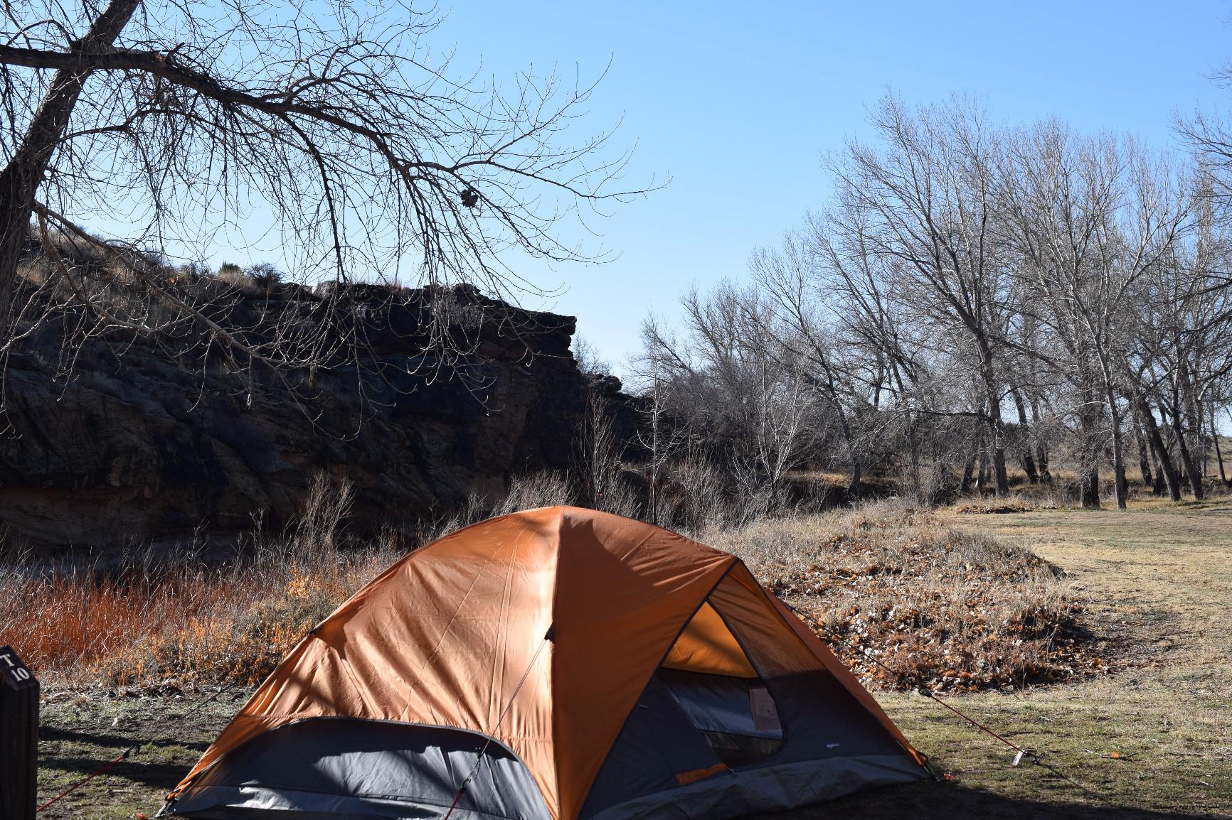 Amazon Basics Camping Tent, 3-Season Dome Design with Rainfly - Customer Photo 3