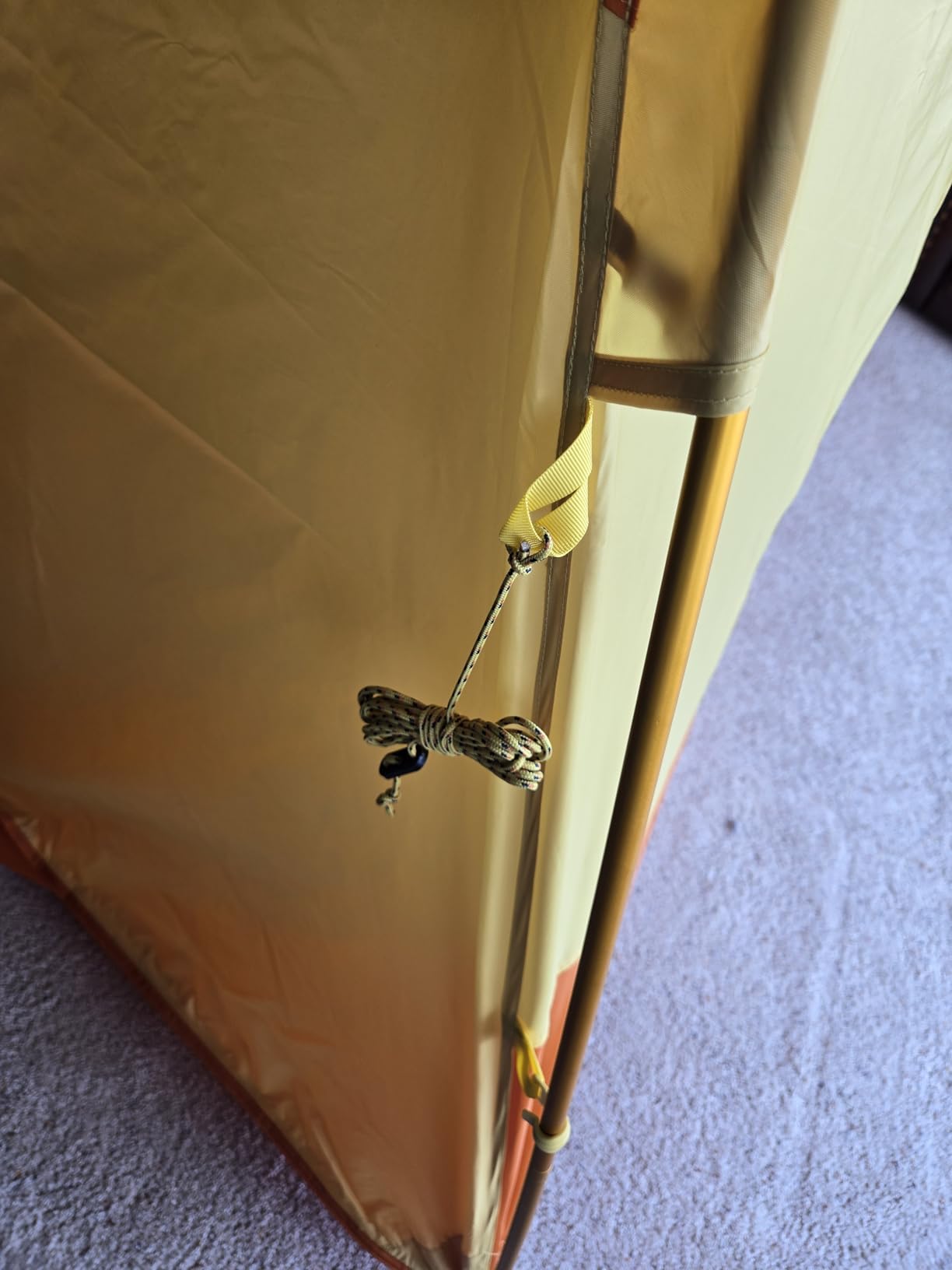 THE NORTH FACE Sequoia 4 Tent - Four-Person Waterproof Camping Tent, Spacious & Easy to Set Up, 2 Zipper Doors, Yellow Silt/Desert Rust, One Size - Customer Photo 4