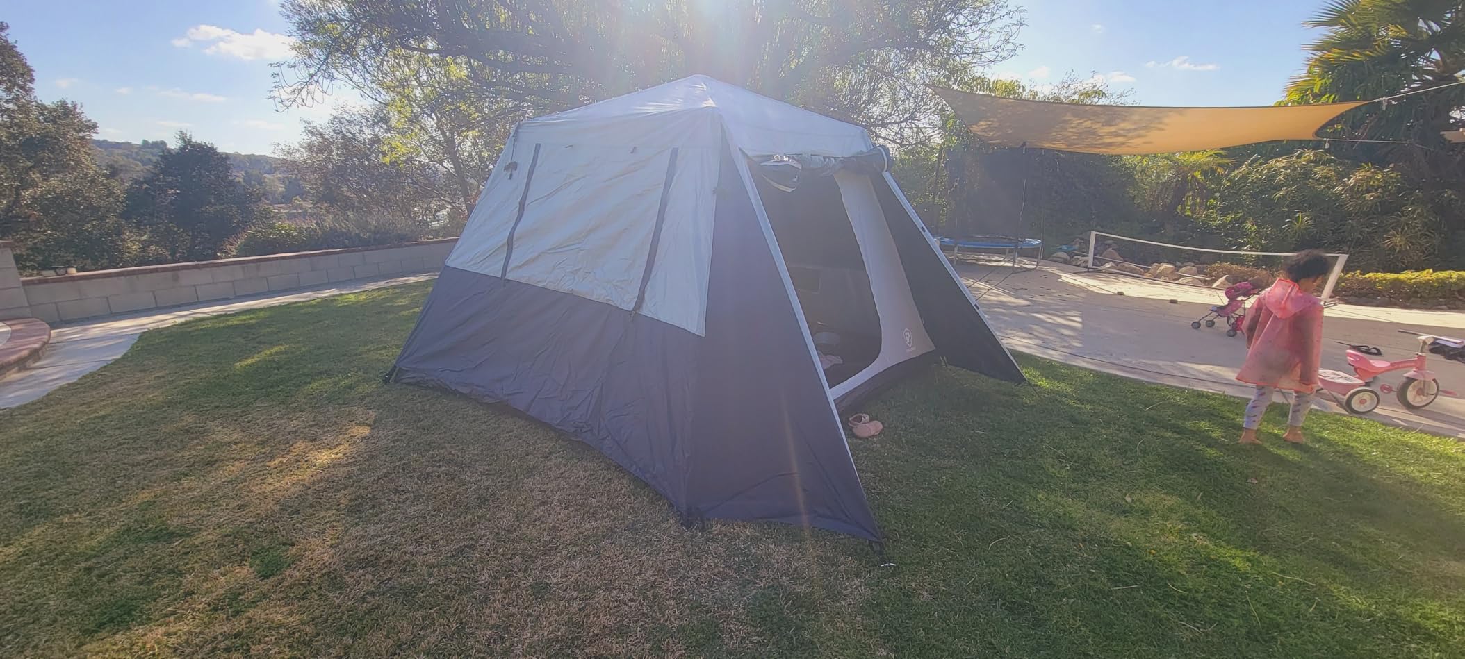 EVER ADVANCED Blackout 6 Person Camping Tent, Instant Cabin Tent for Family with Vestibule and Large Mesh Windows, 60s Easy Setup, Double Layer, Water-Resistant - Customer Photo 2