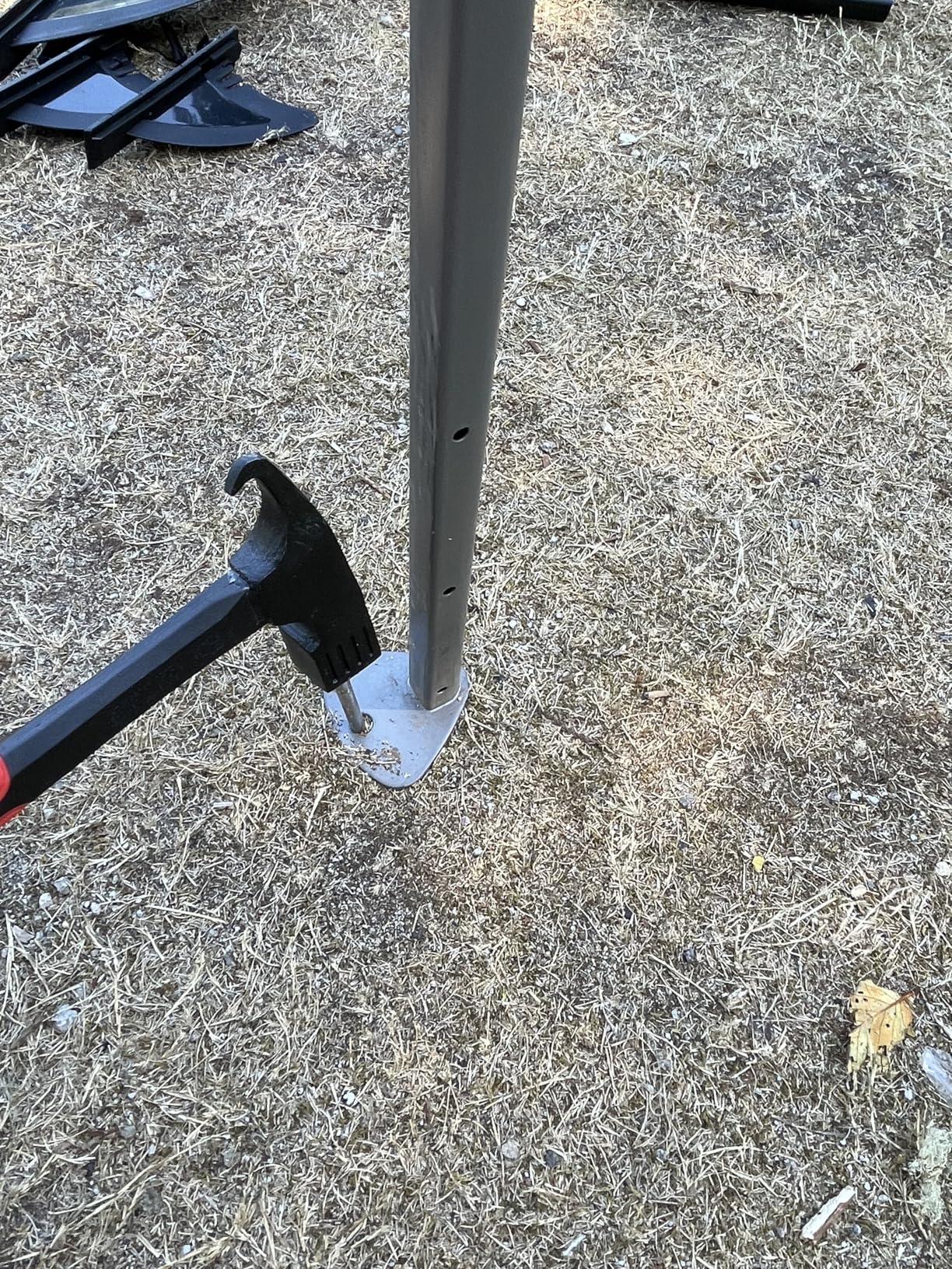 OutdoorPro Camping Hammer with Tent Stake Remover - 10.8