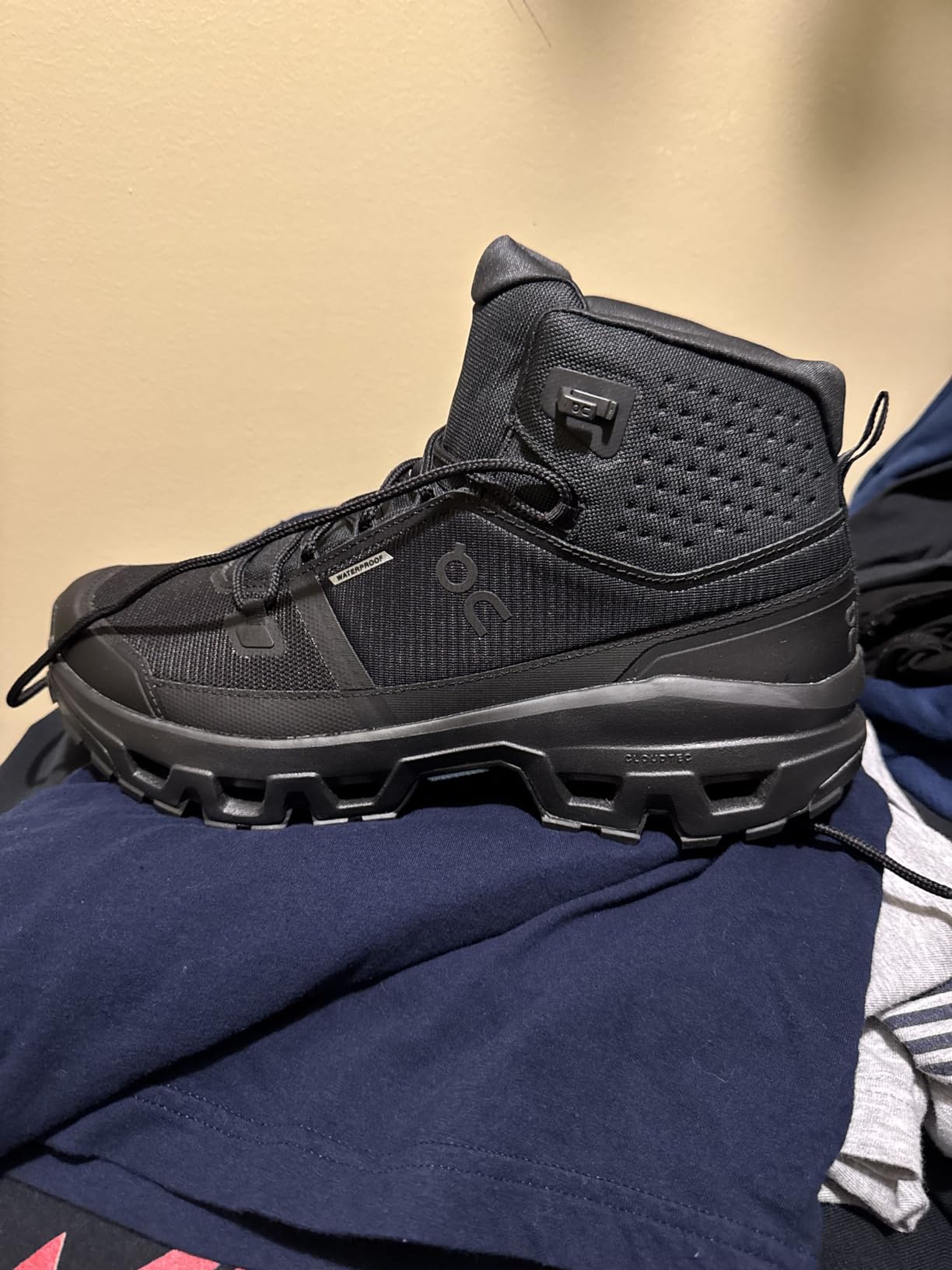 On mens Cloudrock Mid Waterproof - Customer Photo 1