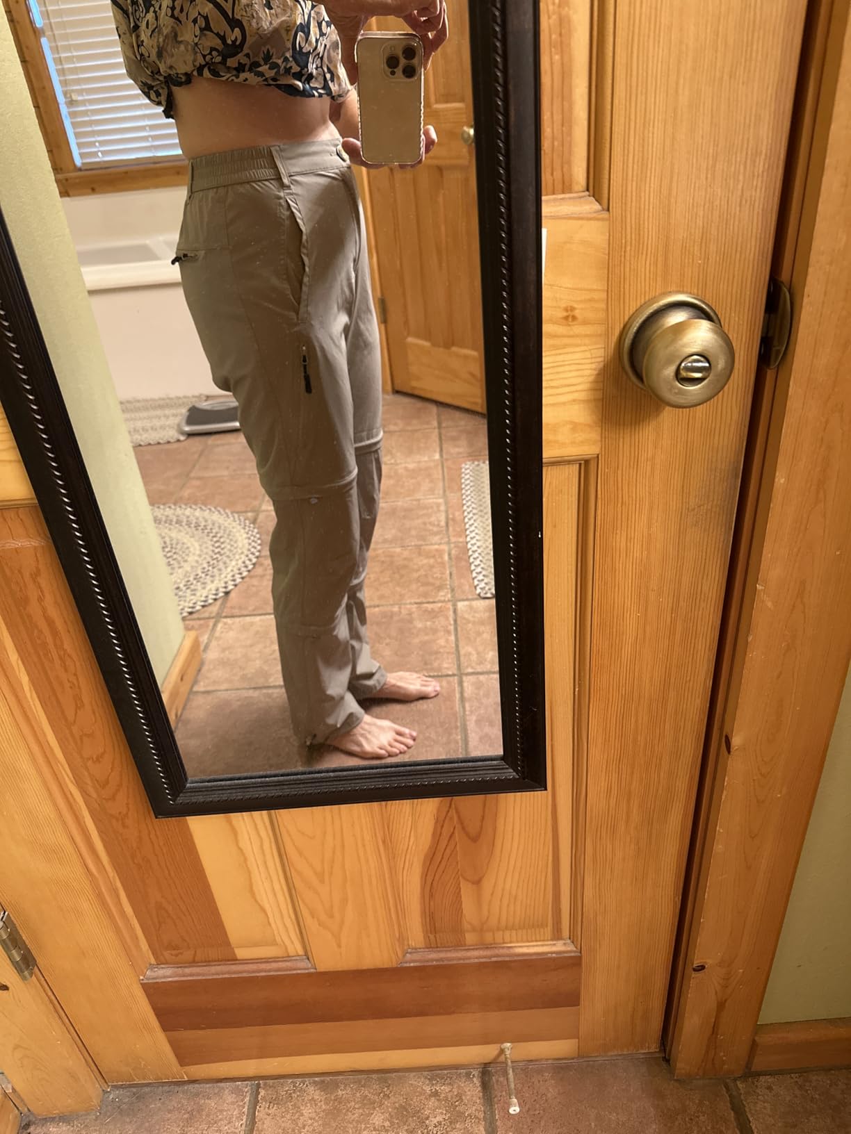 Little Donkey Andy Women's Stretch Convertible Pants, Zip Off Quick Dry Hiking Pants - Customer Photo 1