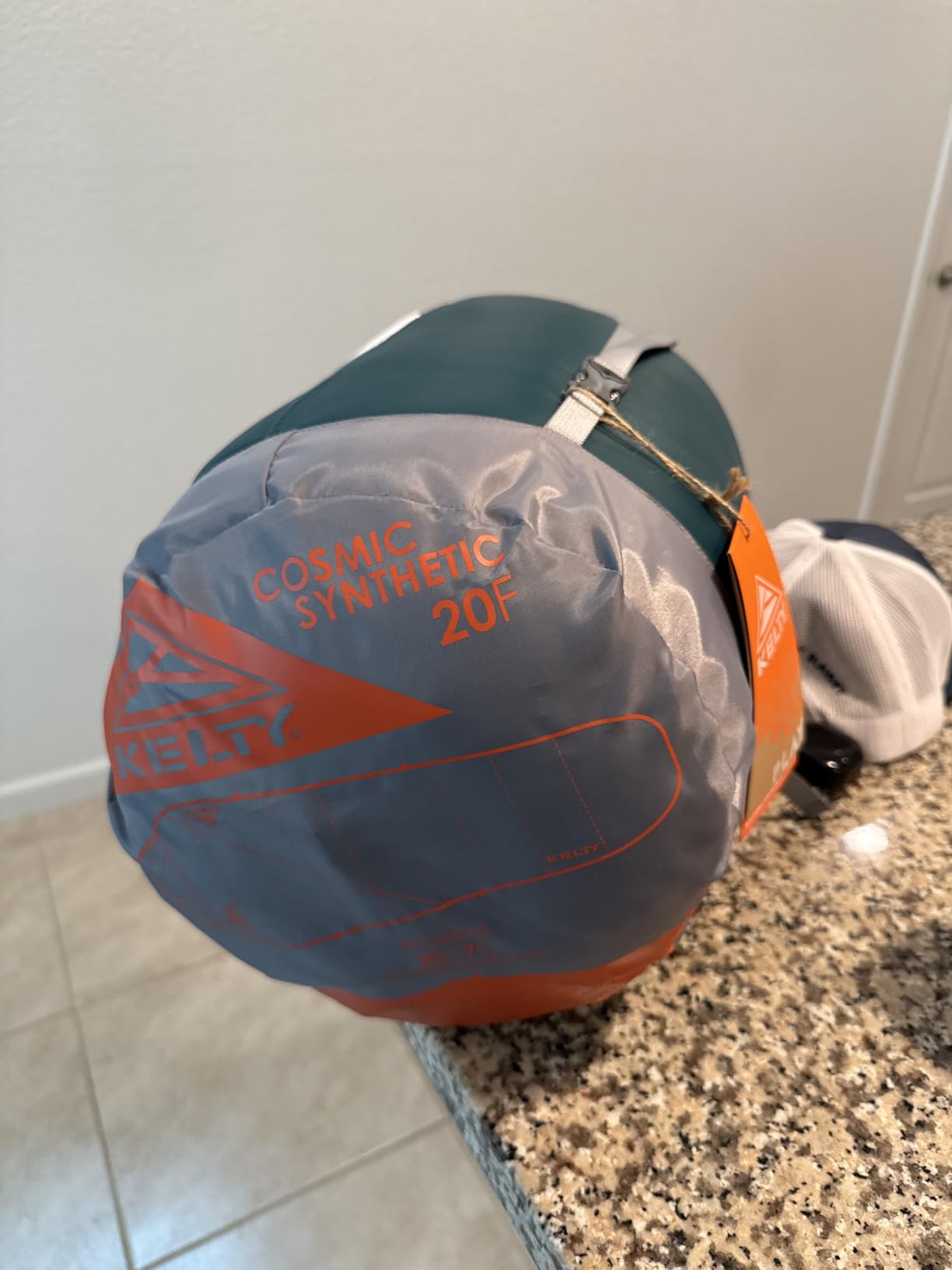 Kelty Cosmic Synthetic Fill 20 Degree Backpacking Sleeping Bag – Compression Straps, Stuff Sack Included - Customer Photo 3