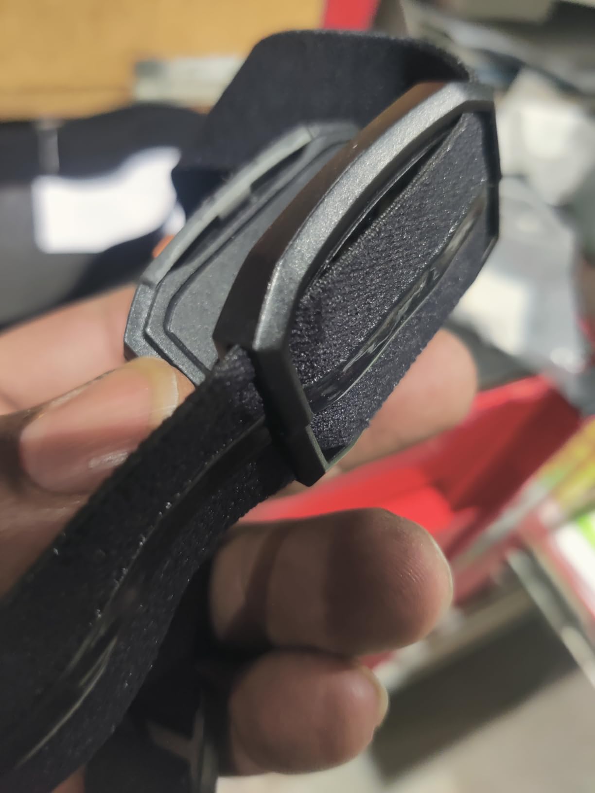 Elastic Headlamp Strap Replacement Headband, fit for Most Headlamps Black Diamond Petzl Princeton Tec Energizer Pelican Fenix Streamlight Headlamps 1Width Comfortable Band - 2PACK - Customer Photo 1