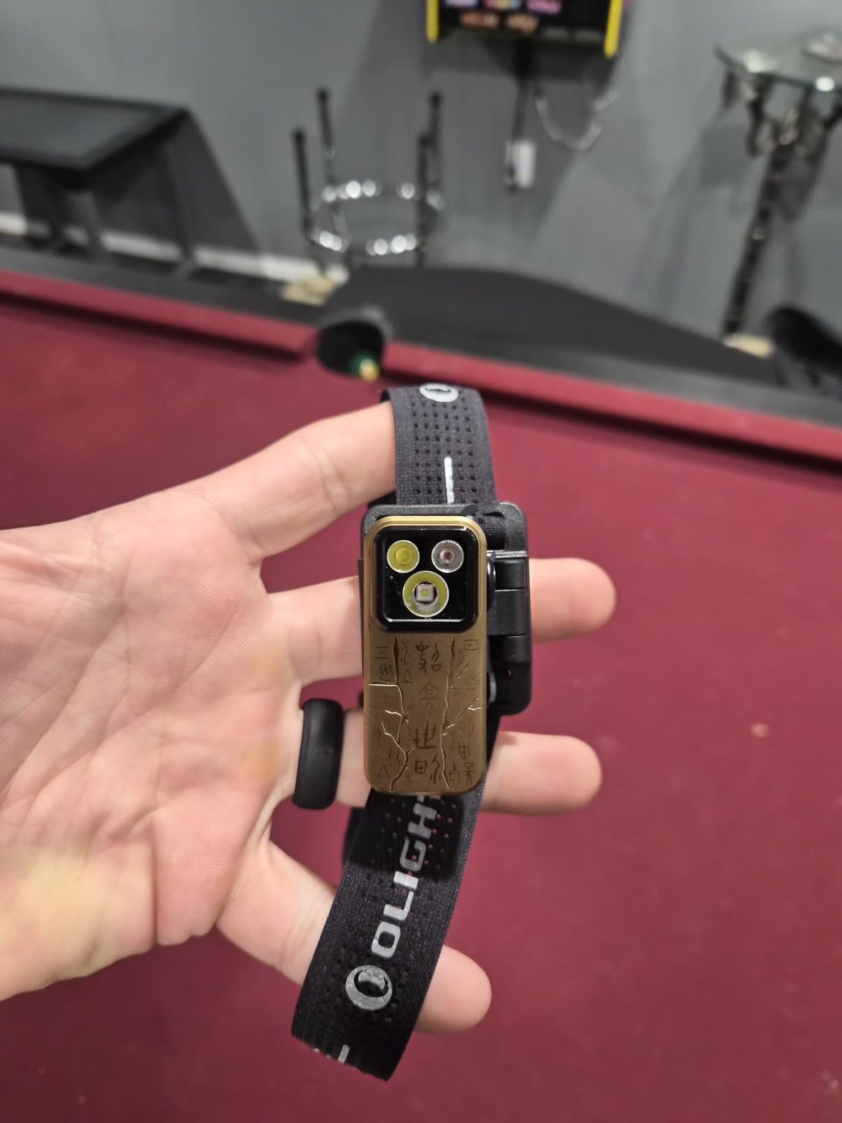 OLIGHT Oclip Series Headlamp Strap, Rotating Light Holder That Supports 160 Degree Rotation, Nylon Strap, Only Compatible with Oclip/OclipPro/OclipUltra - Customer Photo 2