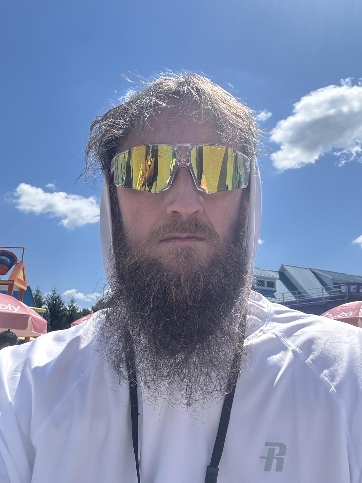 Runhit UPF 50+ Fishing Shirts for Men Long Sleeve Sun Protection Hoodie Lightweight Outdoor Workout Hiking Running Rash Guard - Customer Photo 1