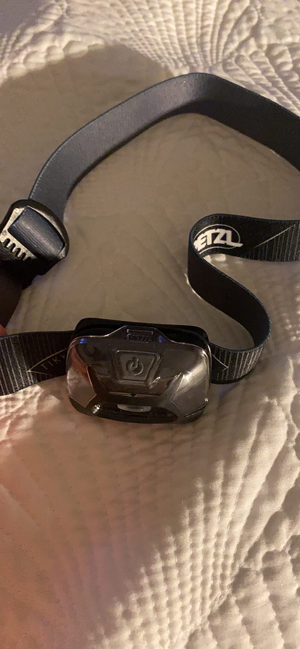 PETZL TIKKINA Headlamp - Compact, Easy-to-Use 300 Lumen Headlamp, Designed for Hiking, Climbing, Running, and Camping - Customer Photo 2