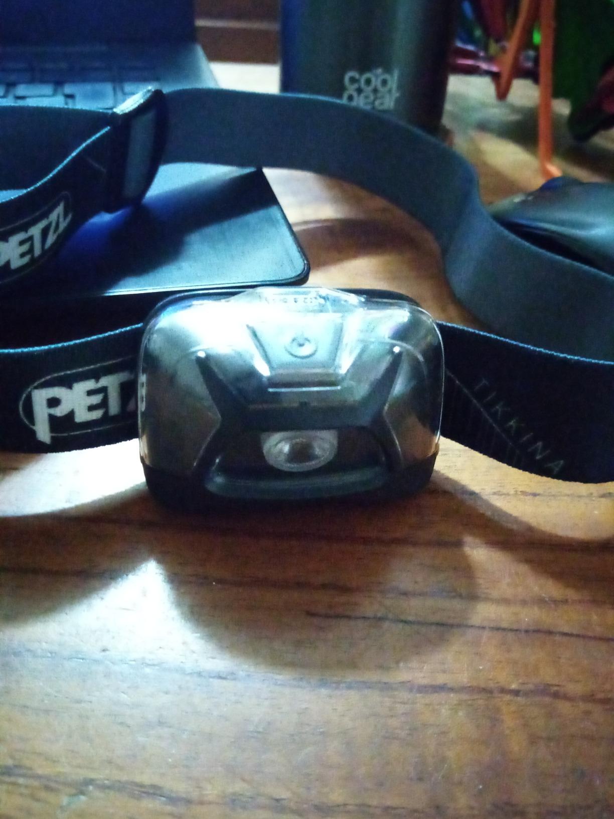 PETZL TIKKINA Headlamp - Compact, Easy-to-Use 300 Lumen Headlamp, Designed for Hiking, Climbing, Running, and Camping - Customer Photo 4
