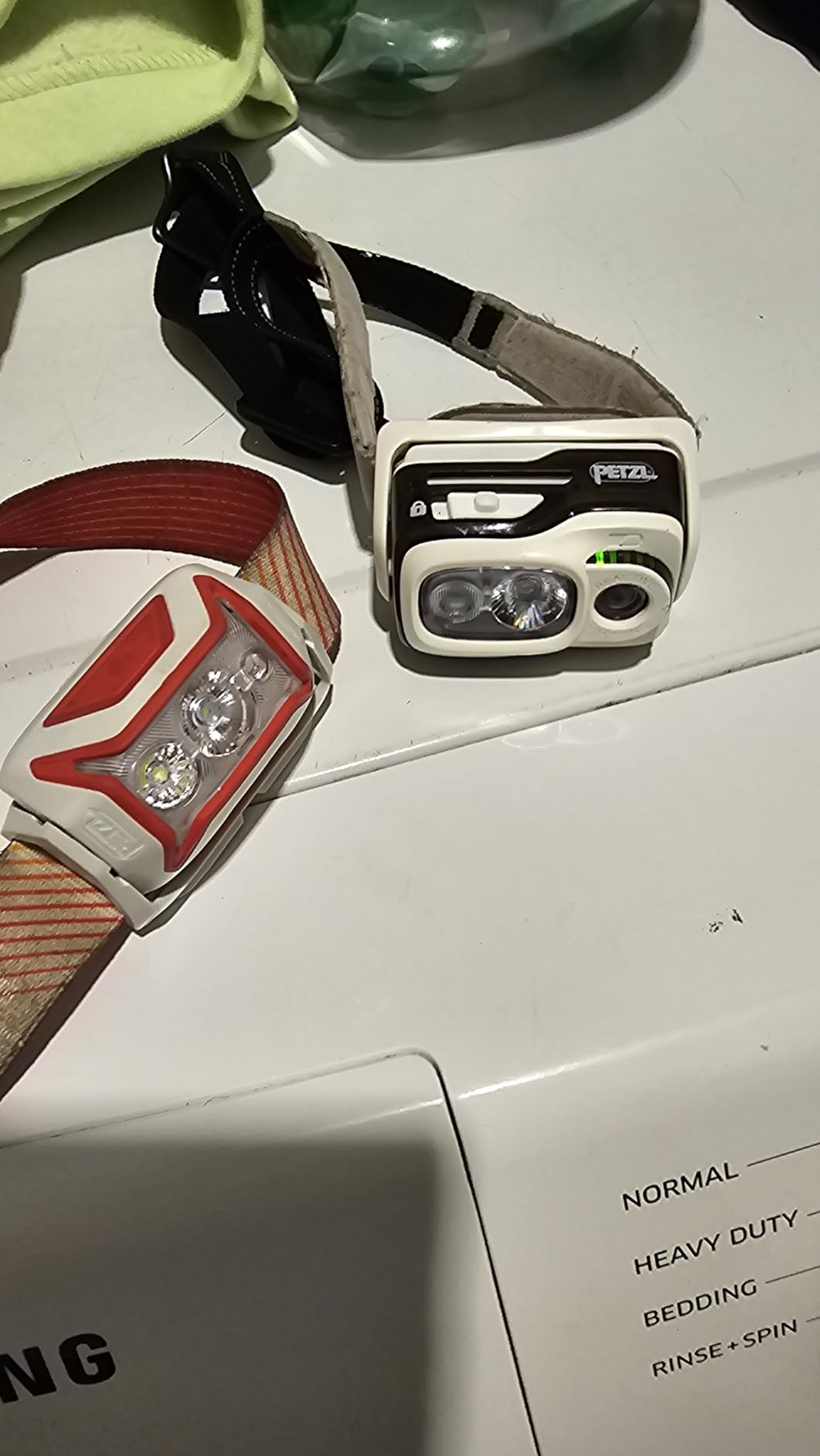 PETZL ACTIK CORE Headlamp - Powerful, Rechargeable 650 Lumen Light with Red Lighting for Hiking, Climbing, and Camping - Red - Customer Photo 3