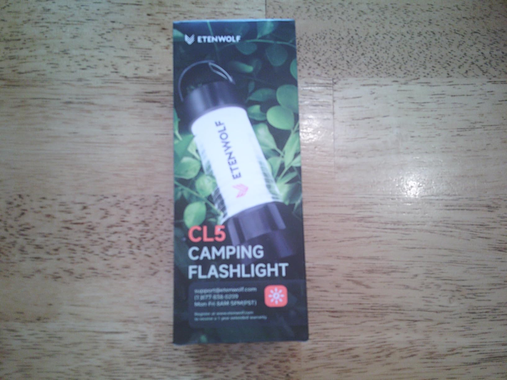 ETENWOLF 2-in-1 Mini Lantern and Flashlight,6 Modes1000LM Rechargeable Camping Light,5000mAh Super Bright Flashlight with UV,Waterproof Portable Tent Light for Camping,Emergency Light,Power Outage - Customer Photo 4