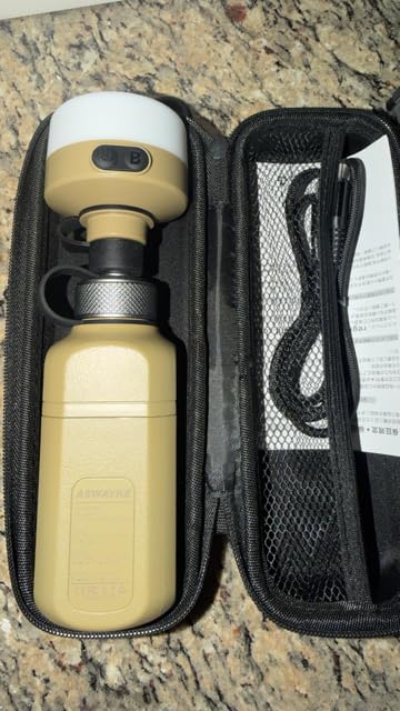 20,000mAh Rugged Power Bank with Fast Charge USB-C PD, IP68 Waterproof Shockproof, Includes 420lm Bright Camping Lantern, Tactical Outdoor Charger for Hiking Camping Survival Emergency (Black) - Customer Photo 1